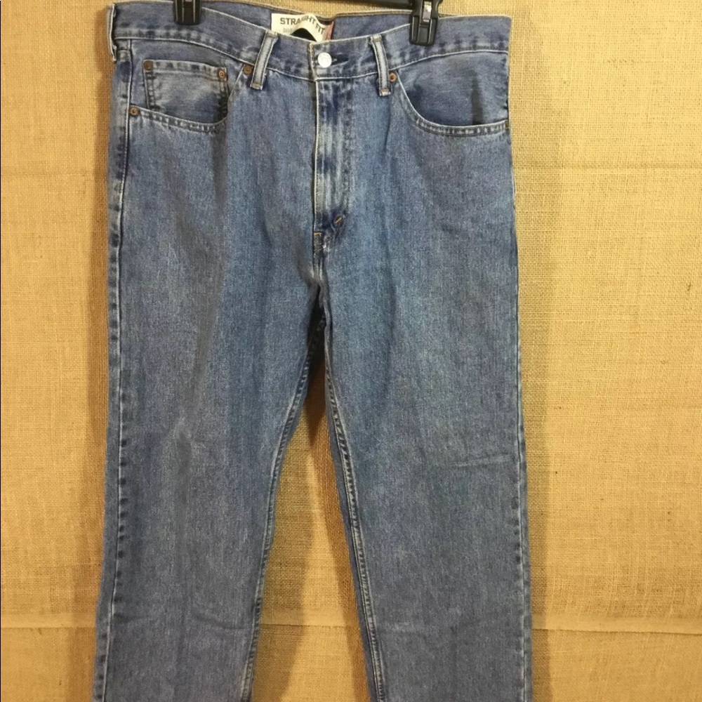 505 Levis Men’s Jeans Straight Leg Size 36x30